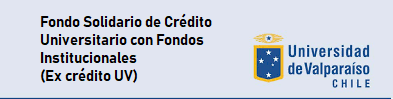 Fondo Solidario de Crédito Universitario con Fondos Institucionales (Ex crédito UV)